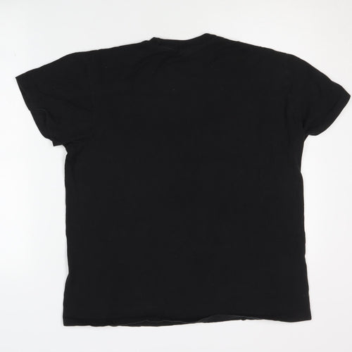 GAP Black Crew Neck T-Shirt Women's M Short Sleeve