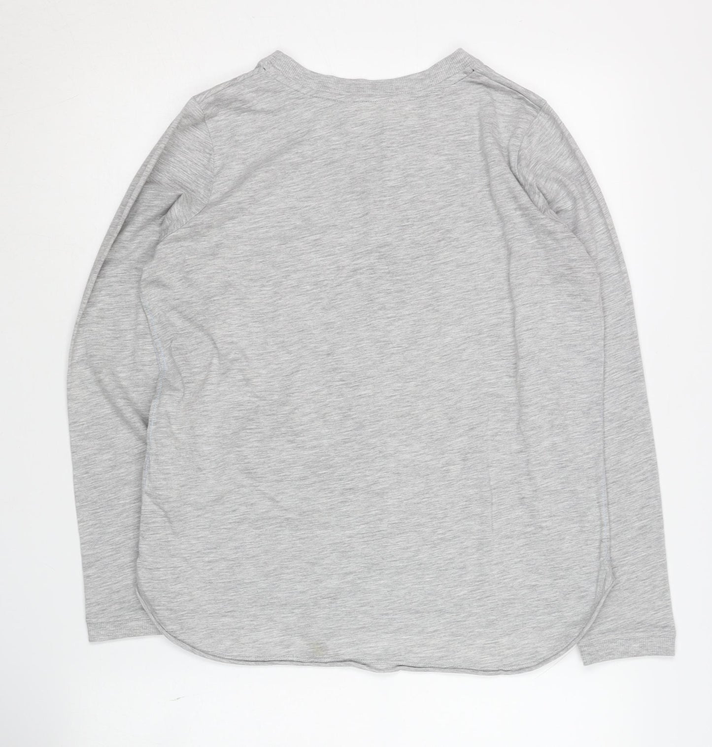 White Stuff Women's Grey Crew Neck Jumper Size 10