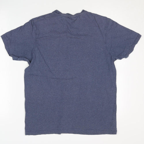 Men's McKenzie Blue Graphic Print T-Shirt M