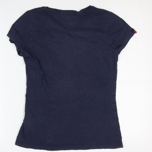 Superdry Women's Blue Medium Vintage T-Shirt