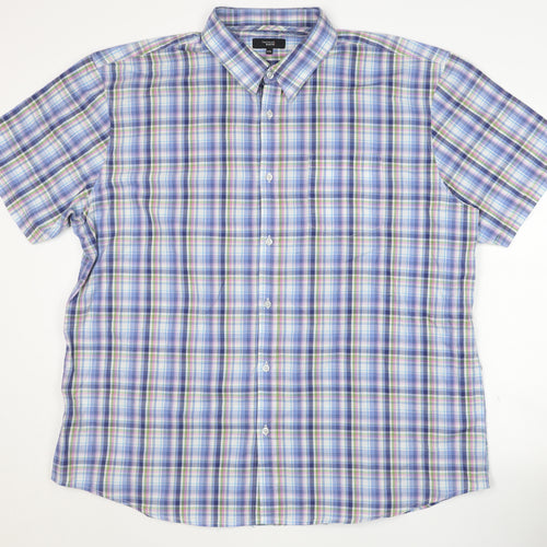 Thomas Nash Men's Multicoloured 3XL Plaid Shirt