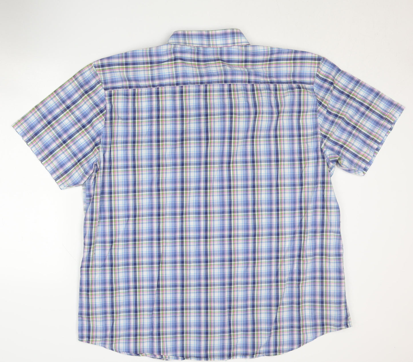 Thomas Nash Men's Multicoloured 3XL Plaid Shirt