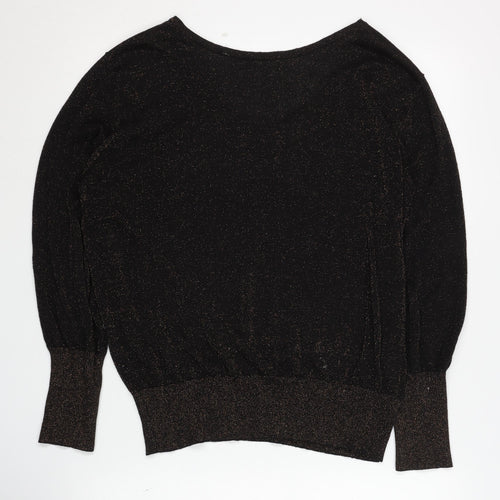 Monsoon Women's Black Cardigan, Size L, V-Neck