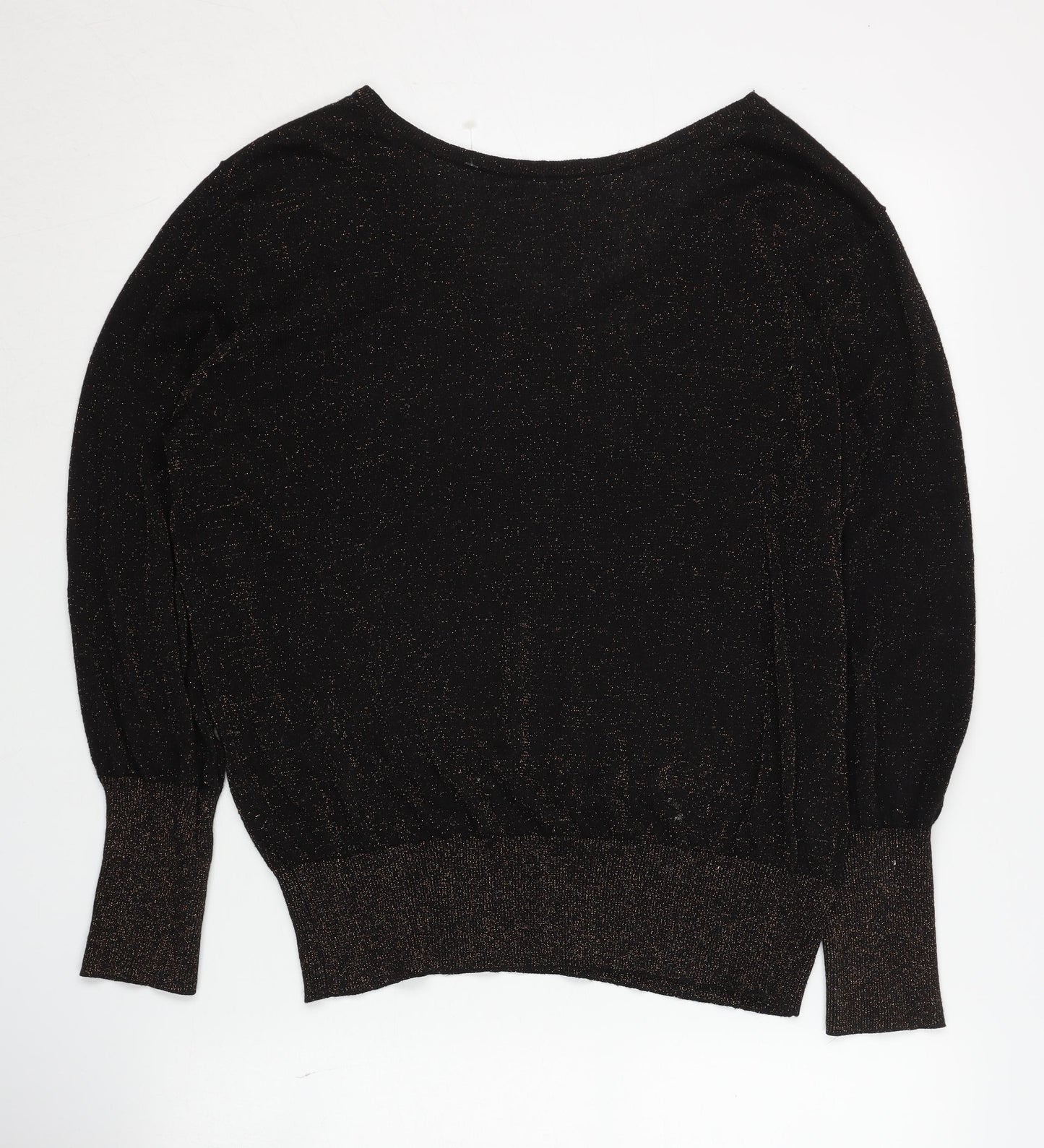 Monsoon Women's Black Cardigan, Size L, V-Neck