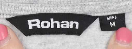 Rohan Men's Grey Moisture Wicking T-Shirt M