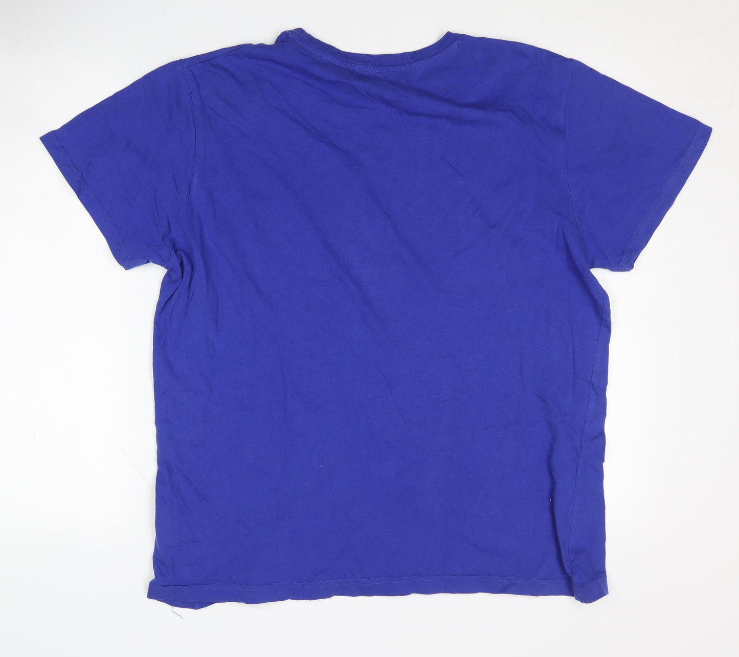 Pierre Cardin Men's Blue T-Shirt XL
