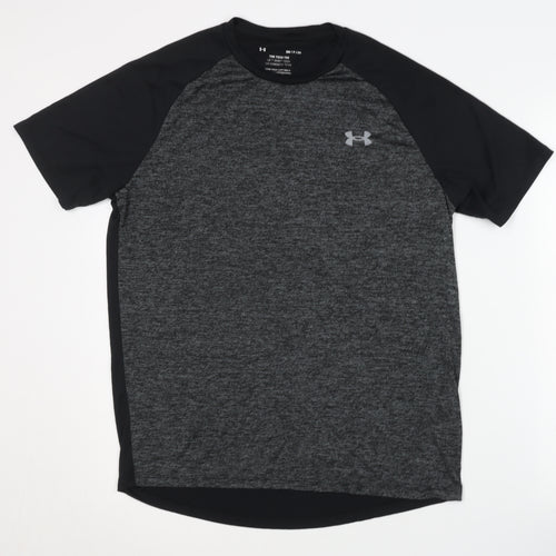 Under Armour Men's Black T-Shirt S - Moisture Wicking Sport