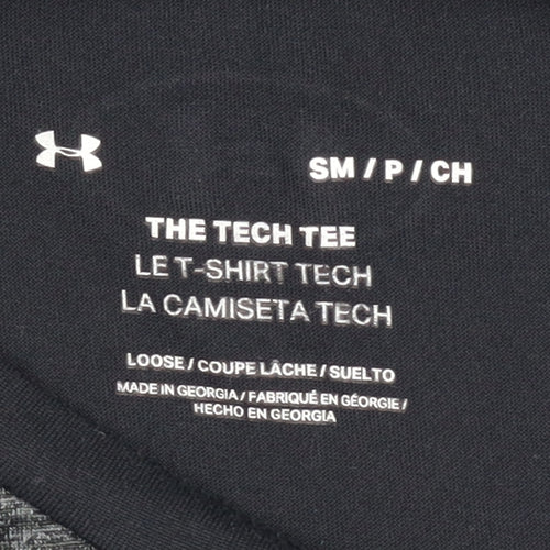 Under Armour Men's Black T-Shirt S - Moisture Wicking Sport