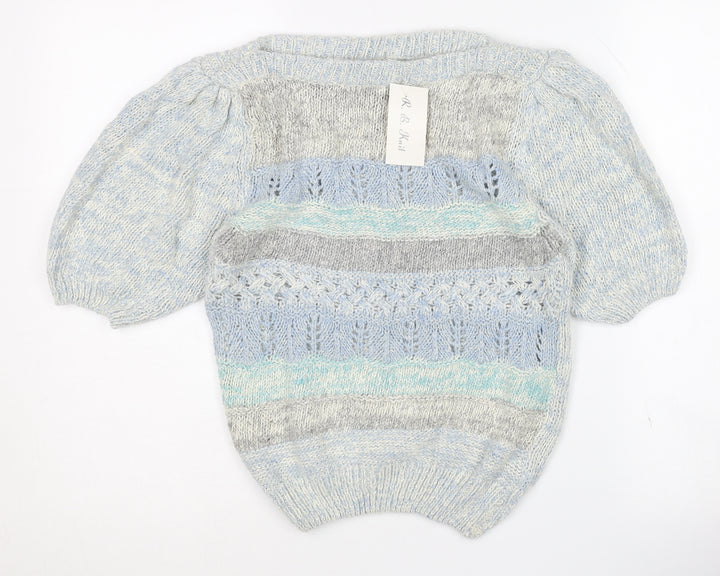 R.B. Knit Women's Multicoloured Jumper S