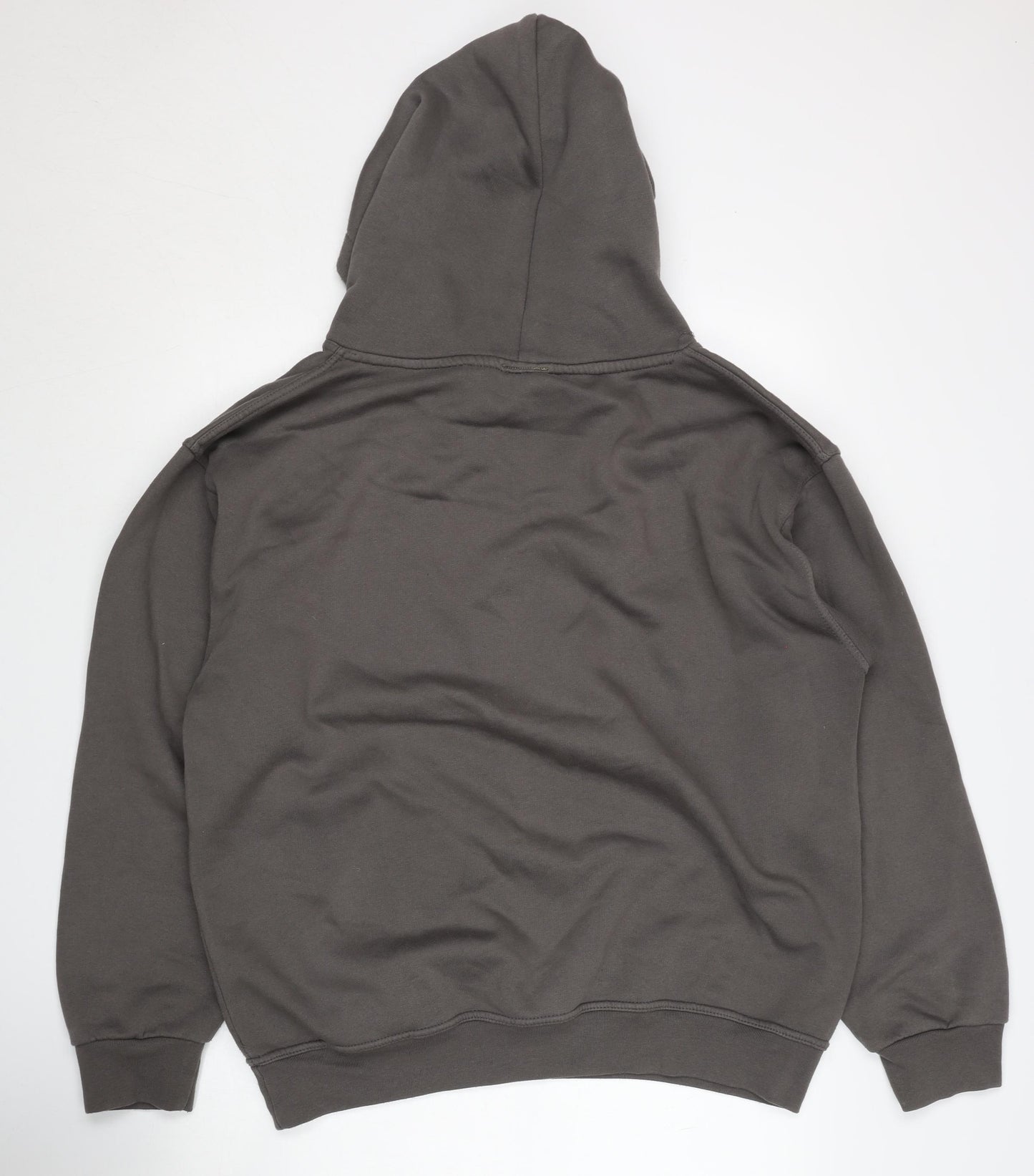 Saltrock Men's Grey Pullover Hoodie L Logo Fleece