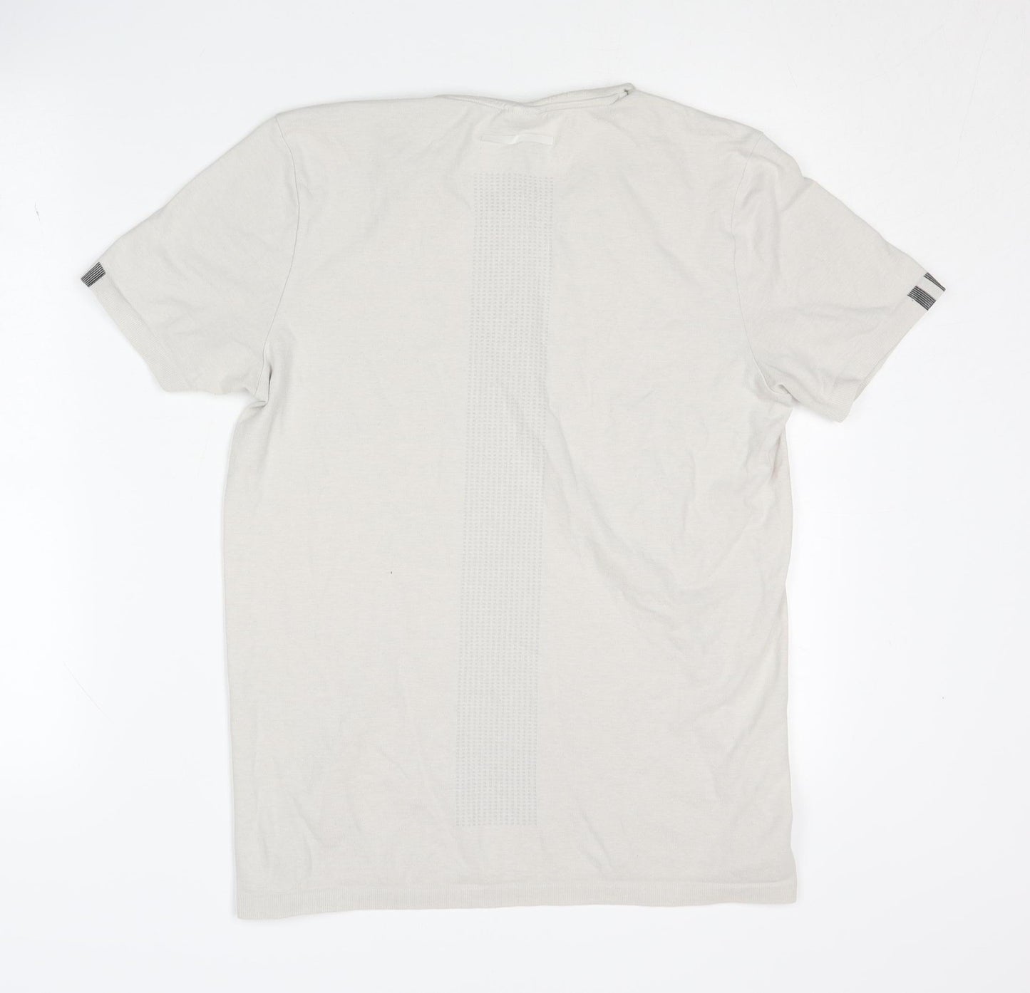 Adidas Men's Beige T-Shirt, Size S
