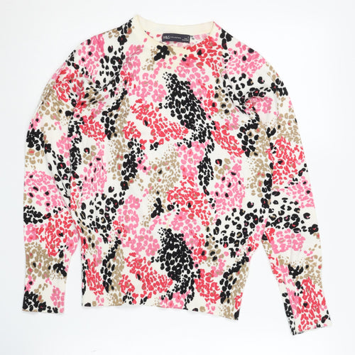 Marks and Spencer Women's Multicoloured Animal Print Jumper