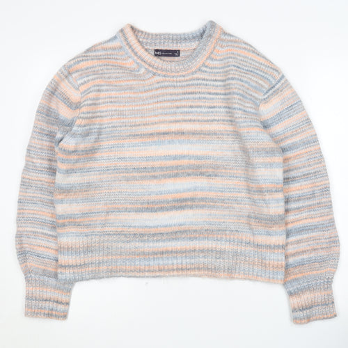 Marks and Spencer Women's Multicoloured Pullover Jumper M