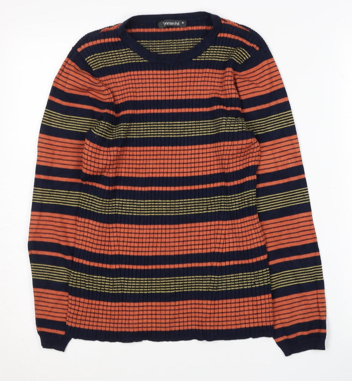 Bonmarché Women's Multicoloured Striped Pullover Jumper M