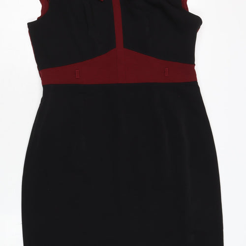Collection London Women's Multicolour Sheath Dress, Size 14