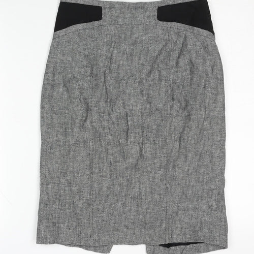 Zara Woman Grey Pencil Skirt, Size S, Elegant Women’s
