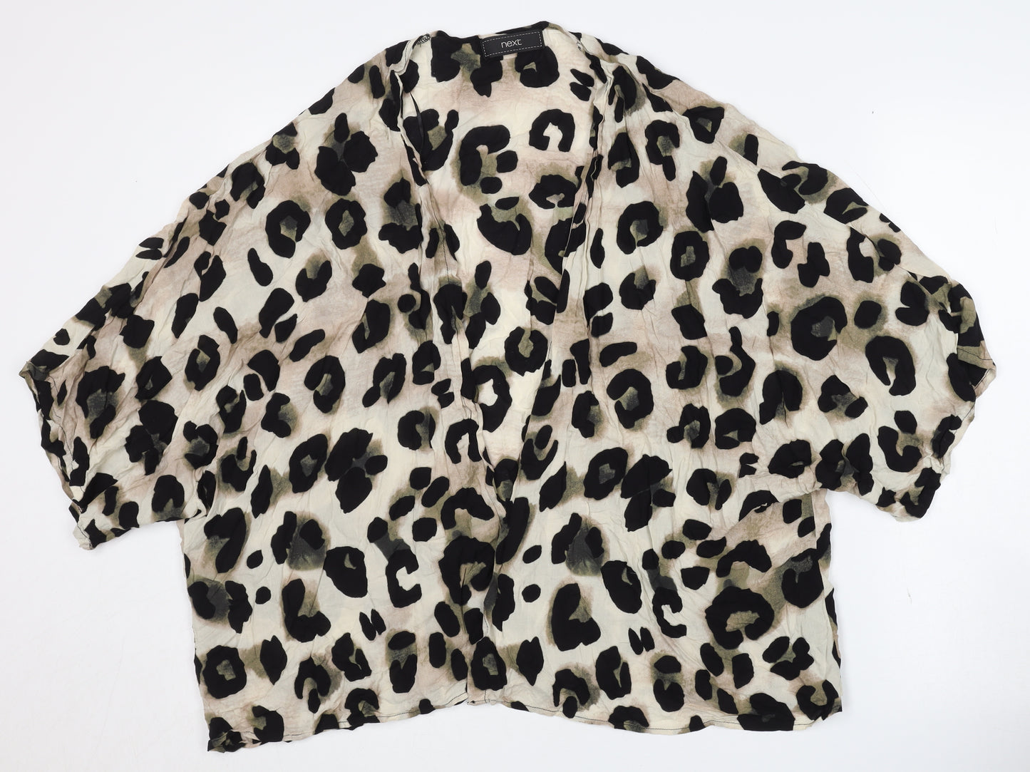 Next Women Multicoloured Animal Print Kimono L