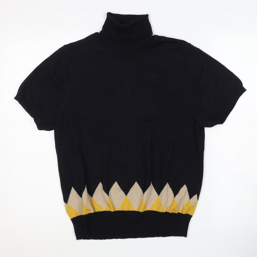 Kumikyoku Women's Black Pullover Jumper Size 9