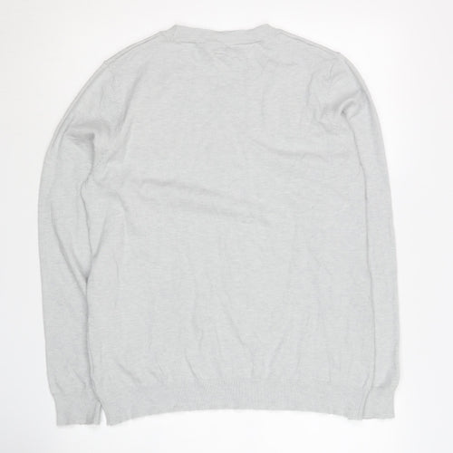Amara Reya Grey Women's Pullover Jumper Size L