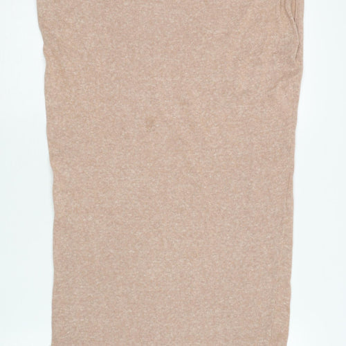 YAYA Beige Sleeveless Women's Dress - Size S