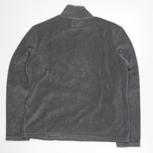 Per Una Women's Grey Henley Sweatshirt M