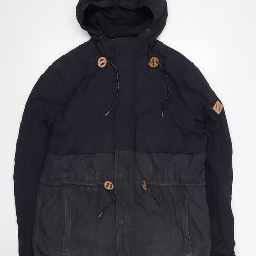 Uniformes Generale Men's Black Hooded Jacket Size L