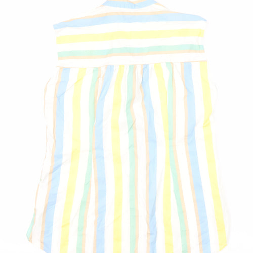 Esprit Women's Multicoloured Striped Tunic Blouse, UK 10