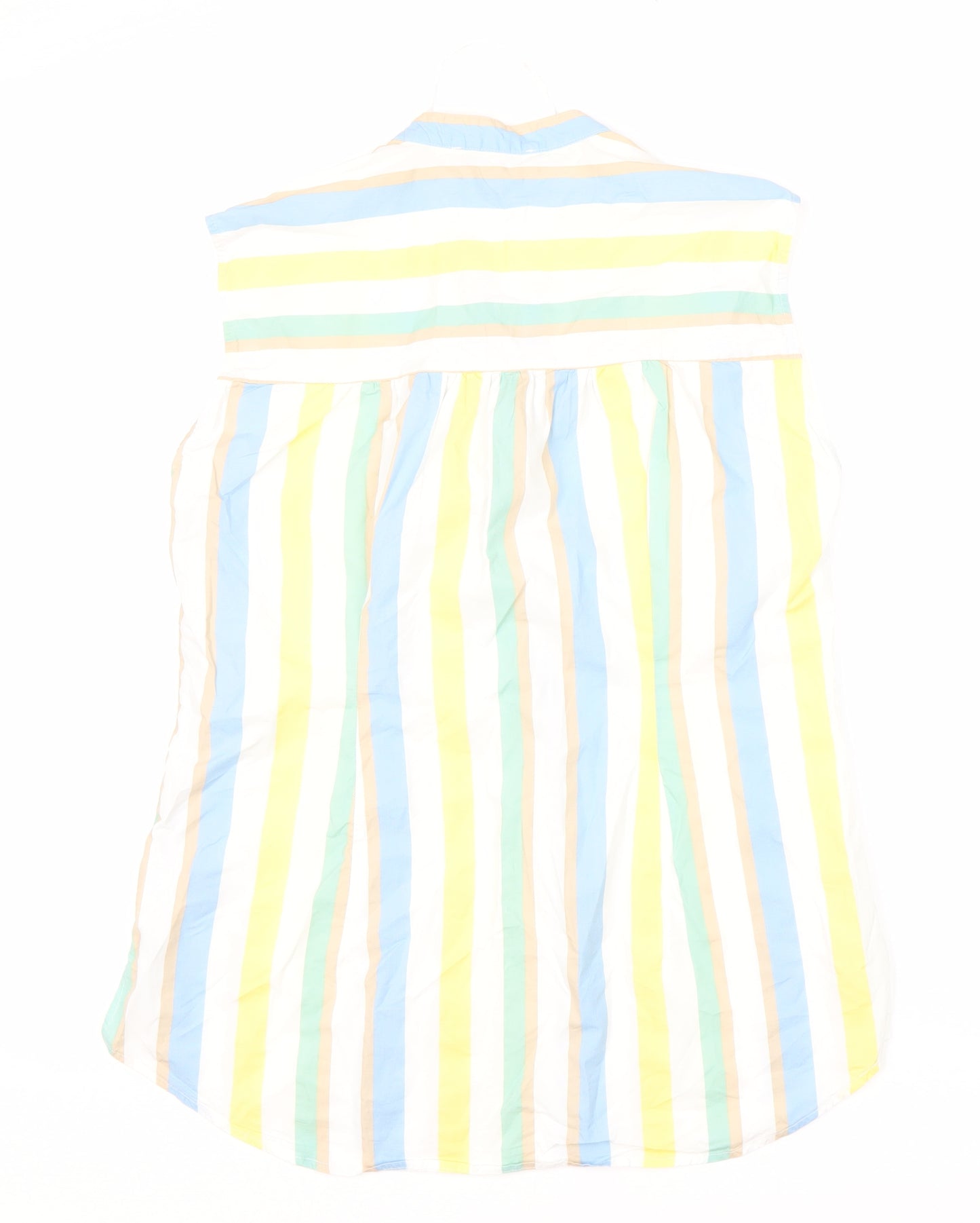 Esprit Women's Multicoloured Striped Tunic Blouse, UK 10