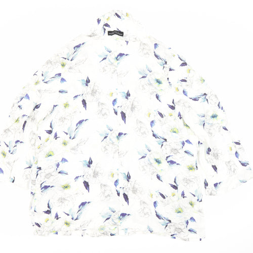 Dorothy Perkins Women's Multicoloured Floral Blouse Size 18