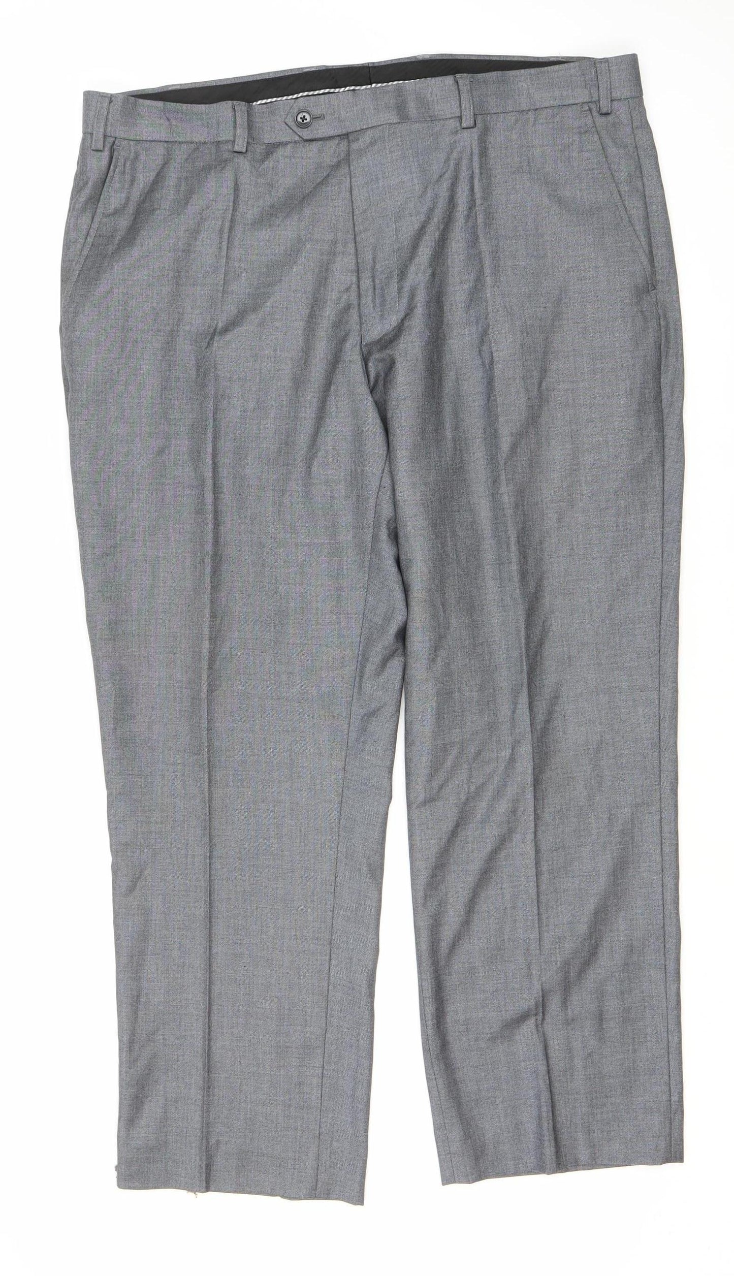 Charlton Gray Men's Grey Dress Pants, Size 40S