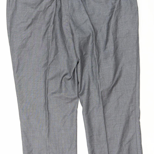 Charlton Gray Men's Grey Dress Pants, Size 40S
