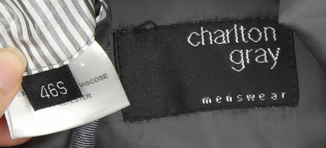 Charlton Gray Men's Grey Suit Jacket 46S