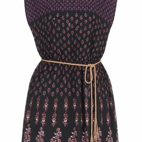 Forever 21 Women's Multicoloured Floral Strapless Dress M