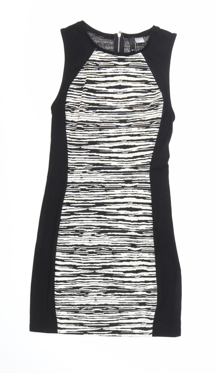 Divided Women's Black Bodycon Dress Size 12