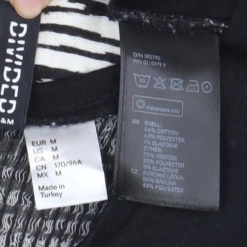 Divided Women's Black Bodycon Dress Size 12