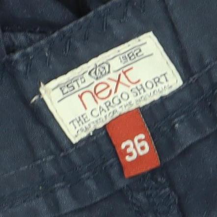 Next Men's Blue Cargo Shorts Size 36 Regular