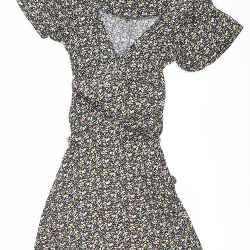 Warehouse Women's Multicoloured Floral Dress Size 6
