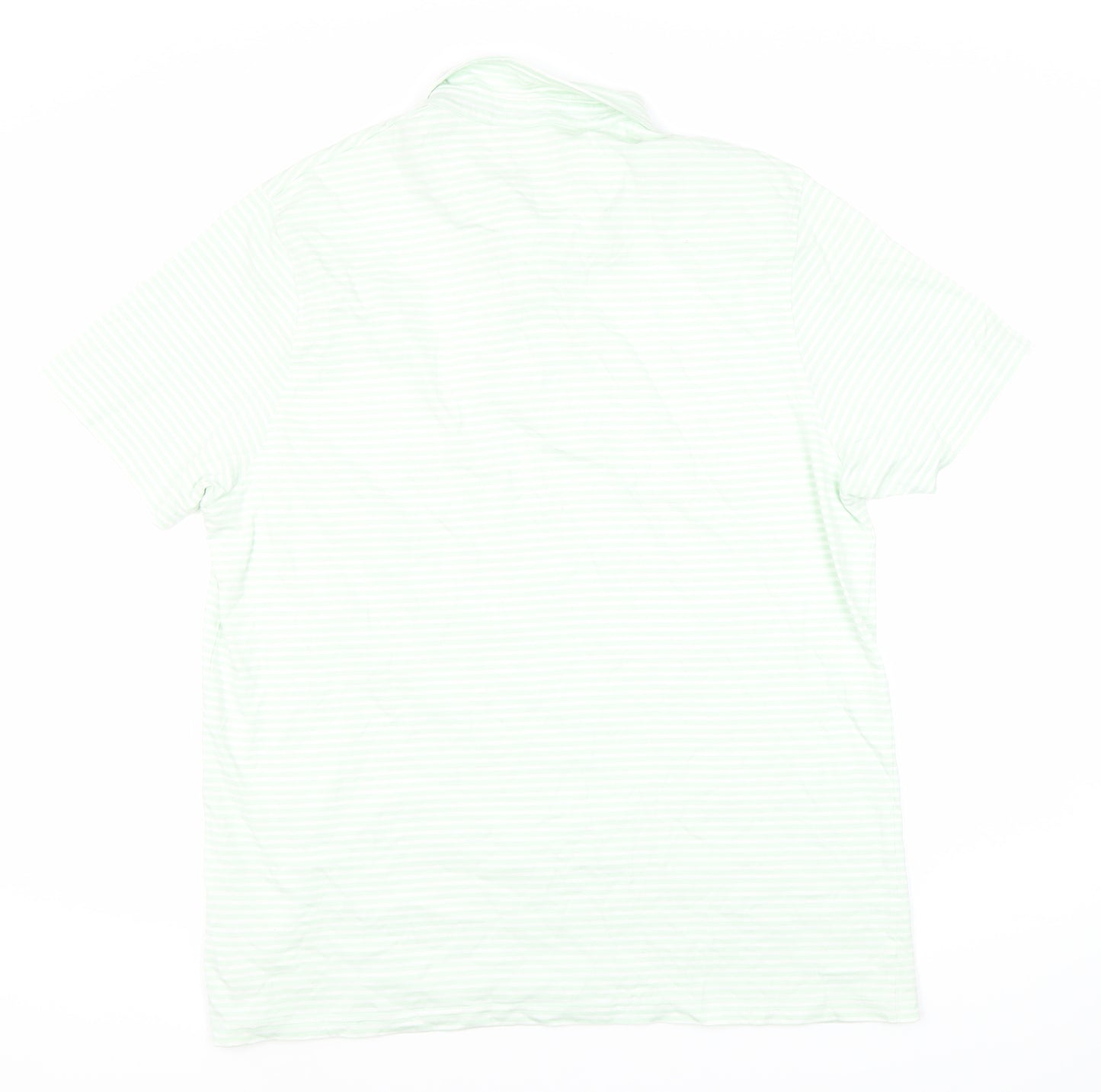 Common People Men's Multicoloured Striped Polo XL