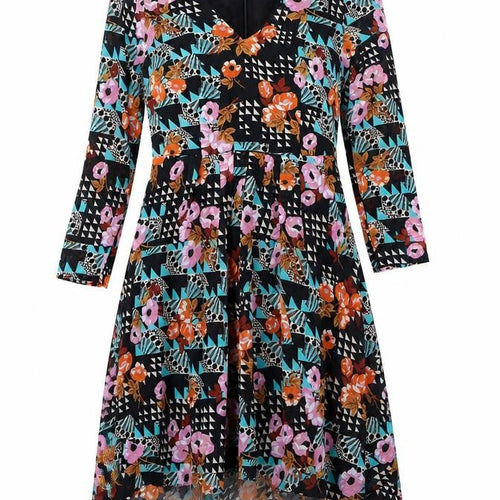 Pearl Women’s Multicoloured Floral Dress, Size 12