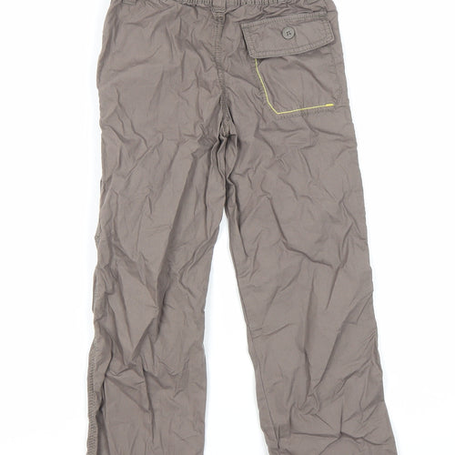 Marks & Spencer Boys Brown Jogger Trousers - Size 5 Years