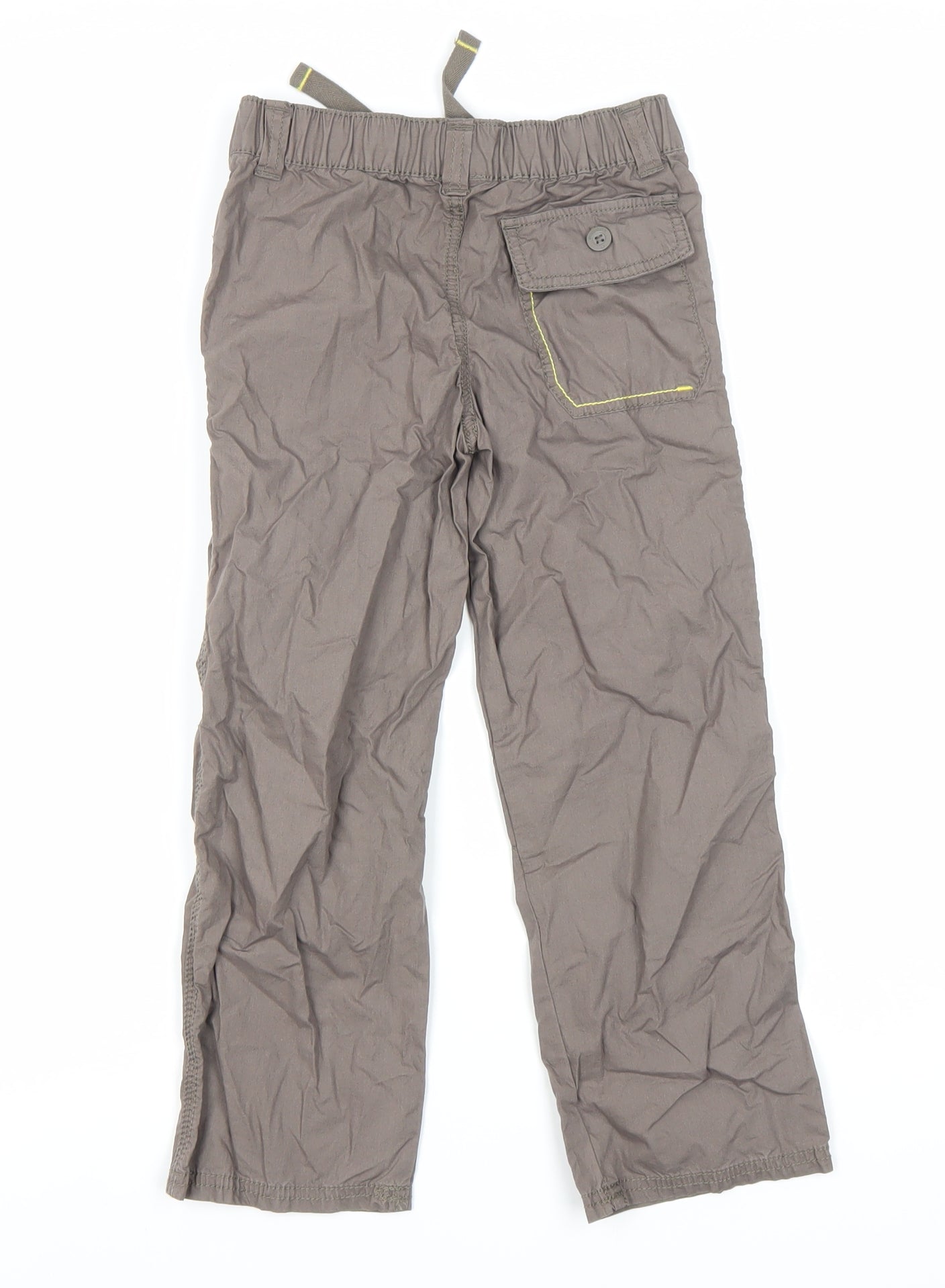 Marks & Spencer Boys Brown Jogger Trousers - Size 5 Years