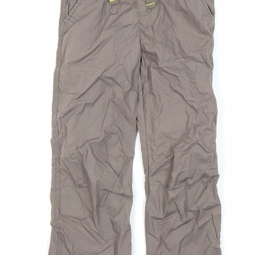 Marks & Spencer Boys Brown Jogger Trousers - Size 5 Years