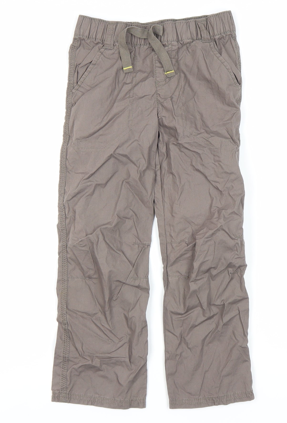 Marks & Spencer Boys Brown Jogger Trousers - Size 5 Years