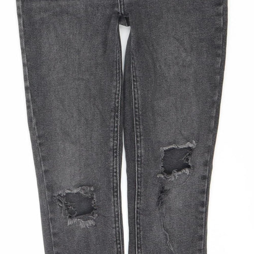 River Island Women's Black Skinny Jeans Size 10
