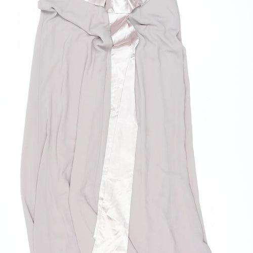 TFNC London Grey Evening Gown for Women Size 12