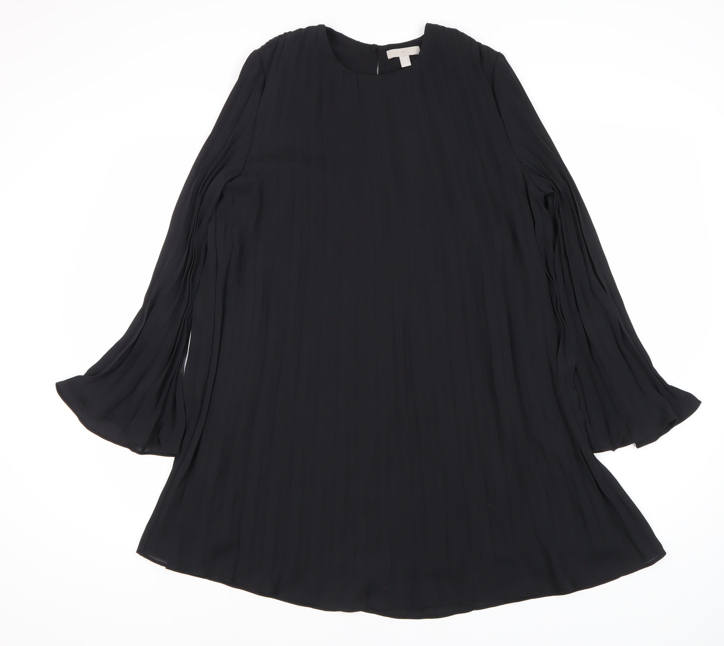 H&M Women's Black Shift Dress - Size S