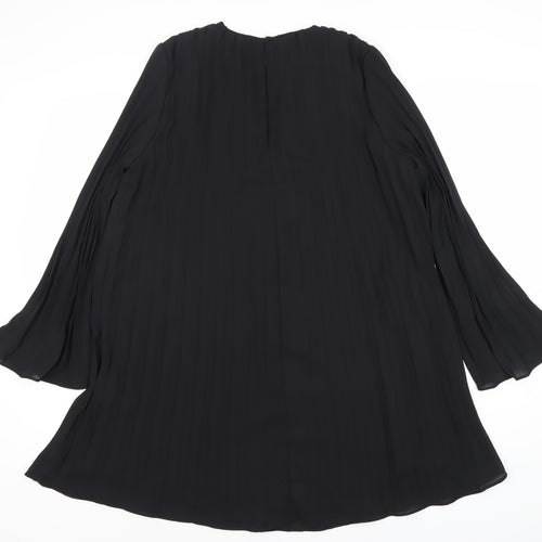 H&M Women's Black Shift Dress - Size S