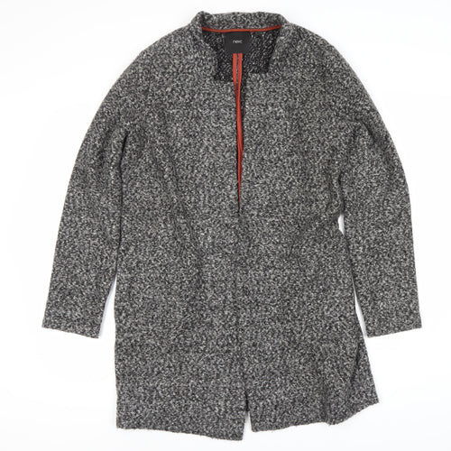 Next Women's Grey Coat Size 10 Long Sleeve