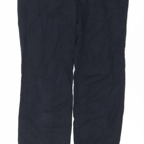 Esprit Women's Black Trousers, Size 8, Mid-Rise, Straight Leg