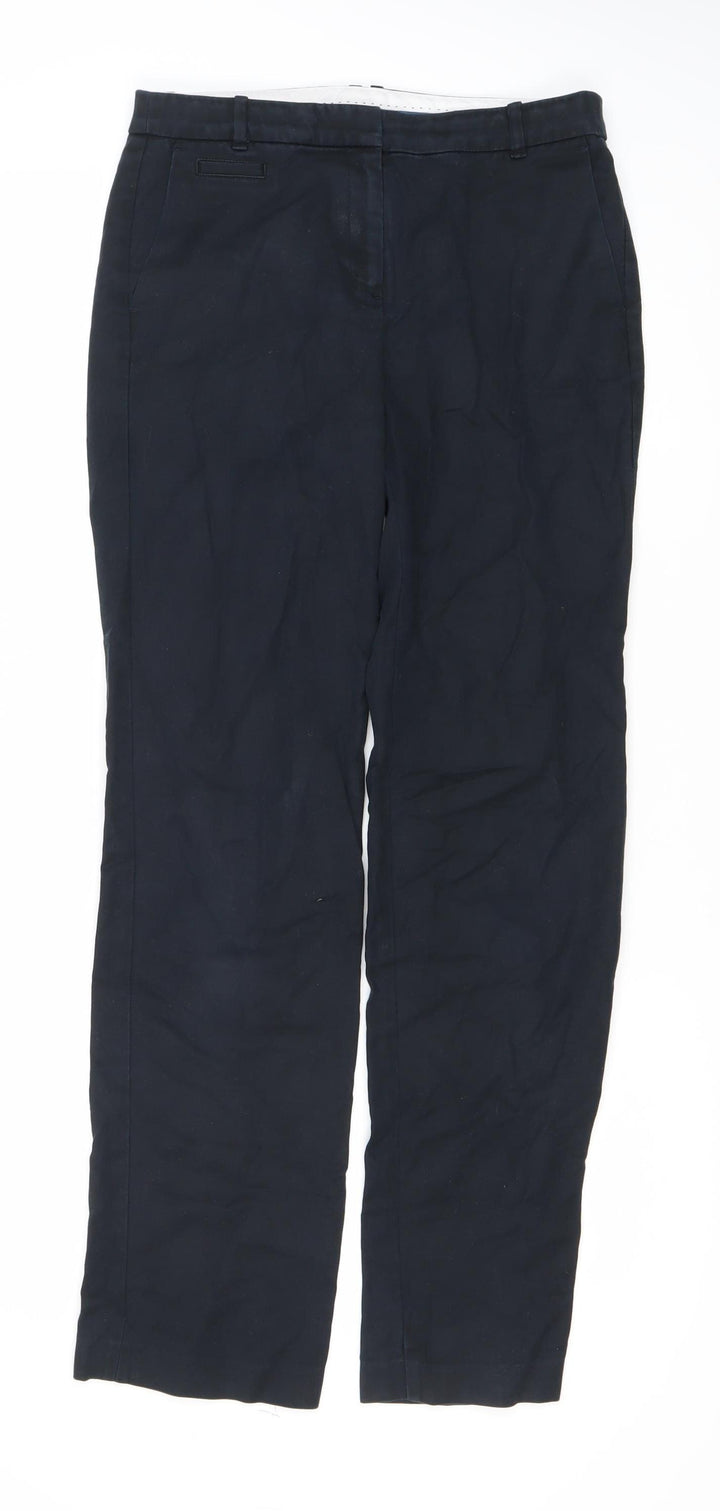 Esprit Women's Black Trousers, Size 8, Mid-Rise, Straight Leg